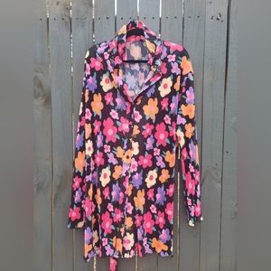 Floral Wrap Dress